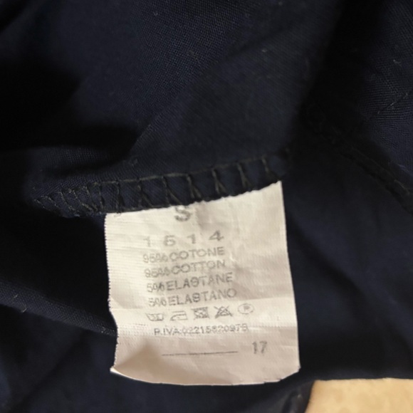 Polka Dot Kids Dress - Navy - Picture 2 of 5